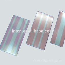 Faixa de inlay e onlay AG AgNi AgCdO Cu C2680 C2600